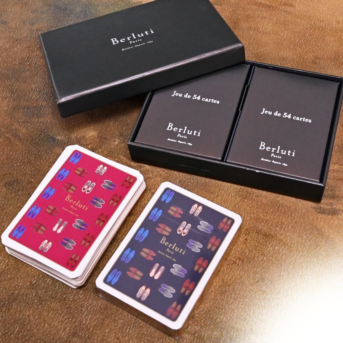 Berluti ベルルッティ トランプ2セット 未開封　希少 ベルルッティ トランプ 2セット 希少ファーストモデル 新品未使用