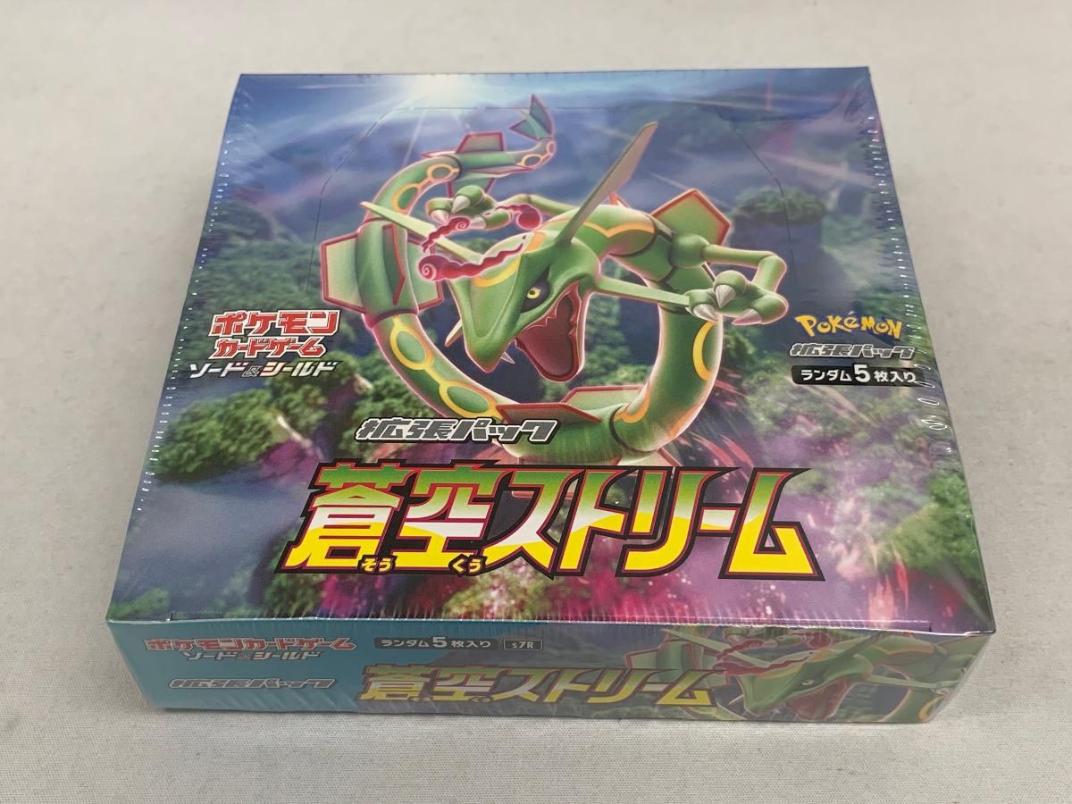 新発売の ソード＆シールド 拡張パック 蒼空ストリーム(シュリンク未開封 Box/デッキ/パック
