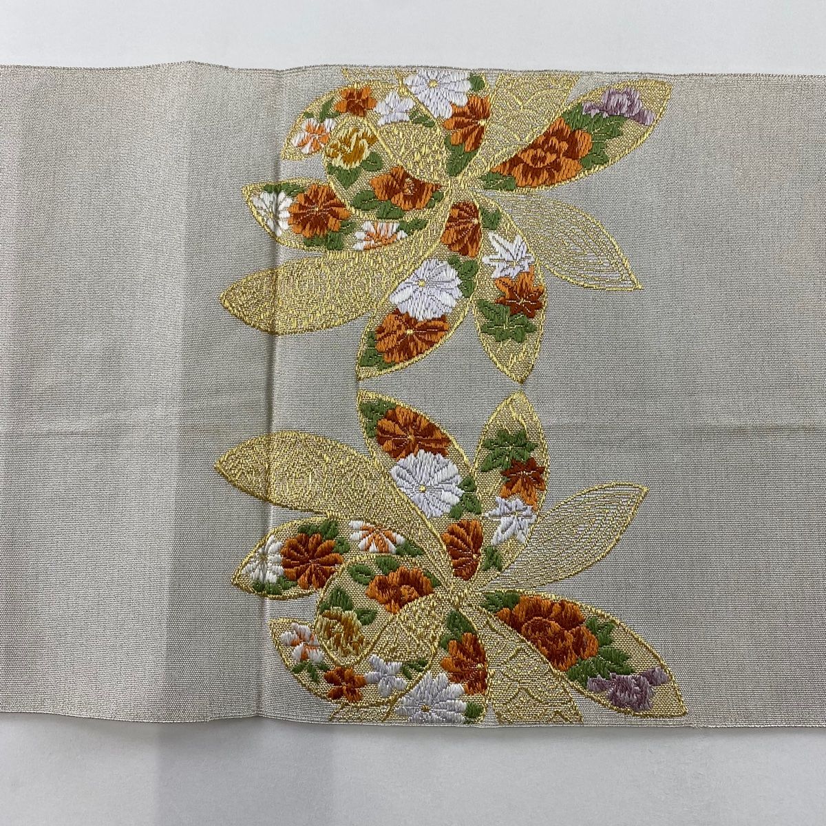 八寸名古屋帯 松葉仕立て