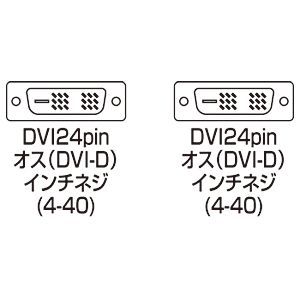 DVIシングルリンクケーブル