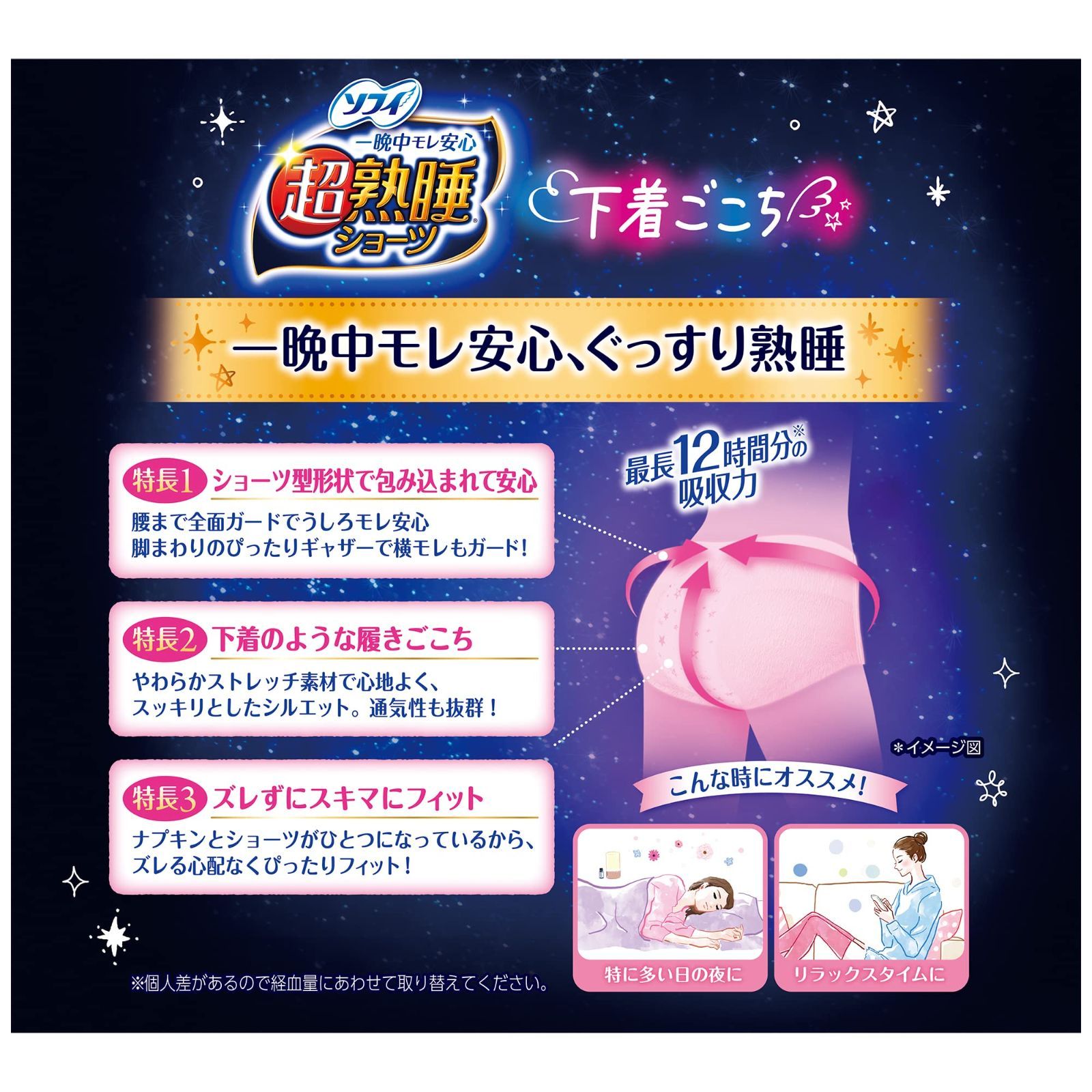 特に多い夜用 ML