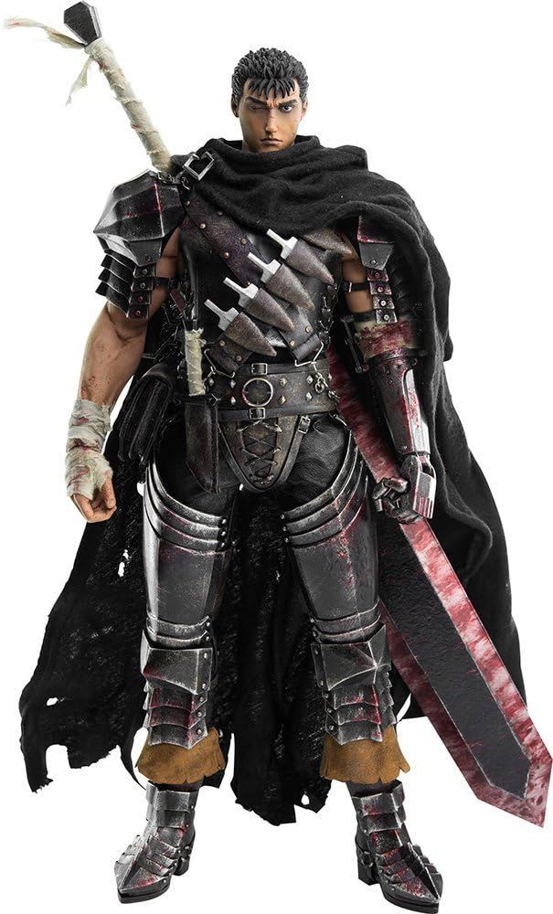 グッドスマイルカンパニー(GOOD SMILE COMPANY) ベルセルク Guts [Black Swordsman][ガッツ[黒い剣士]] 1/6スケール ABSu0026PVCu0026POM製 塗装済み可動フィギュア 二次再販分