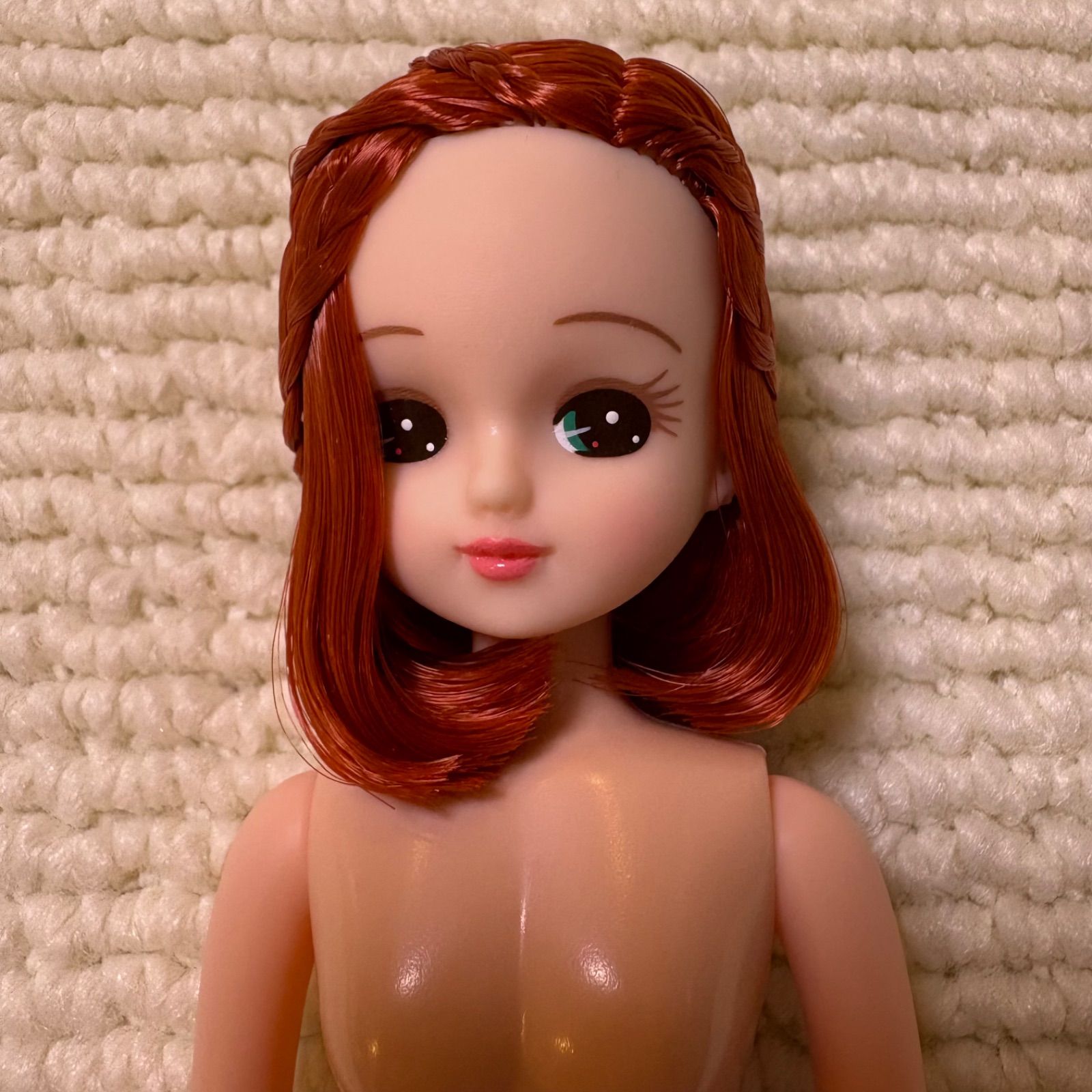 リカちゃんキャッスル お人形教室スペシャルリカちゃん 三つ編み コーンロー ボブ リカちゃん