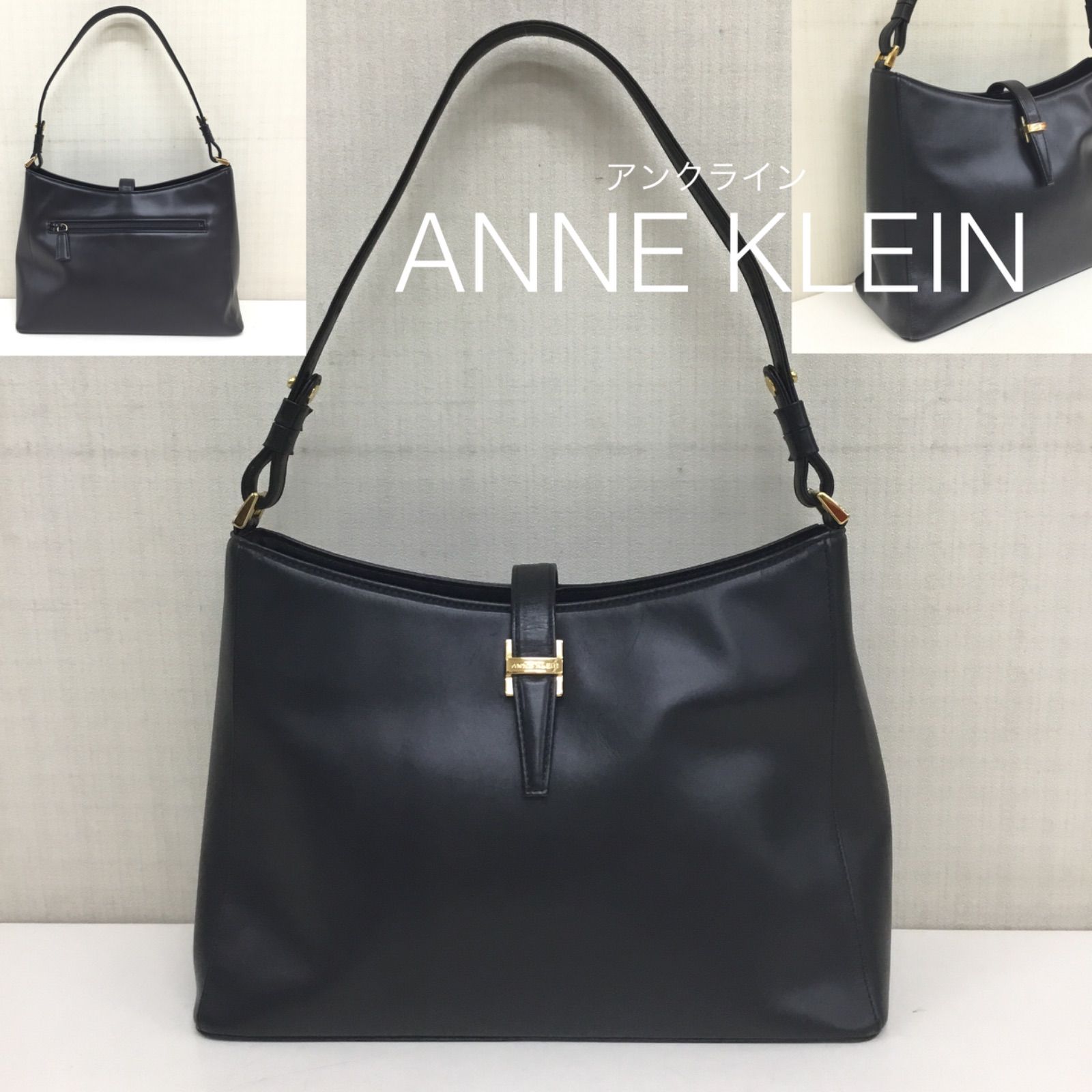 未使用アン クライン Anne Klein ヒール　メッシュ　紺　23cm 楽天市場】［アンクライン米国正規品］Anne Klein アンクライン