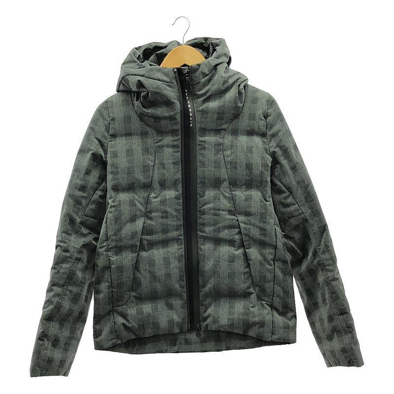 DESCENTE ALLTERRAIN / デサントオルテライン | 2018AW | ×BEAUTY＆YOUTH UNITED ARROWS MIZUSAWA DOWN SHUTTLE 水沢ダウン シャトル チェック | S | グレー | メンズ