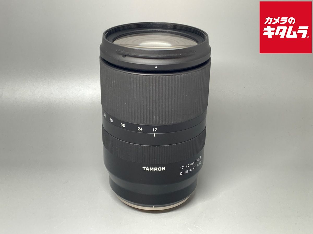 並品 タムロン 17-70mm F|2.8 Di III-A VC RXD フジフイルムX用 Model B070