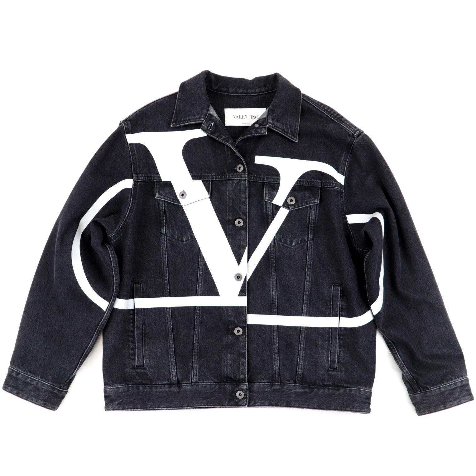 Valentino 黒レザージャケット 90sヴィンテージ ヴァレンティノ VALENTINO UOMO 本革 短丈