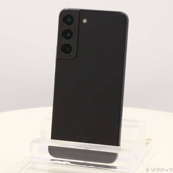 中古品〕 Galaxy S22 256GB ファントムブラック SCG13 au SIM