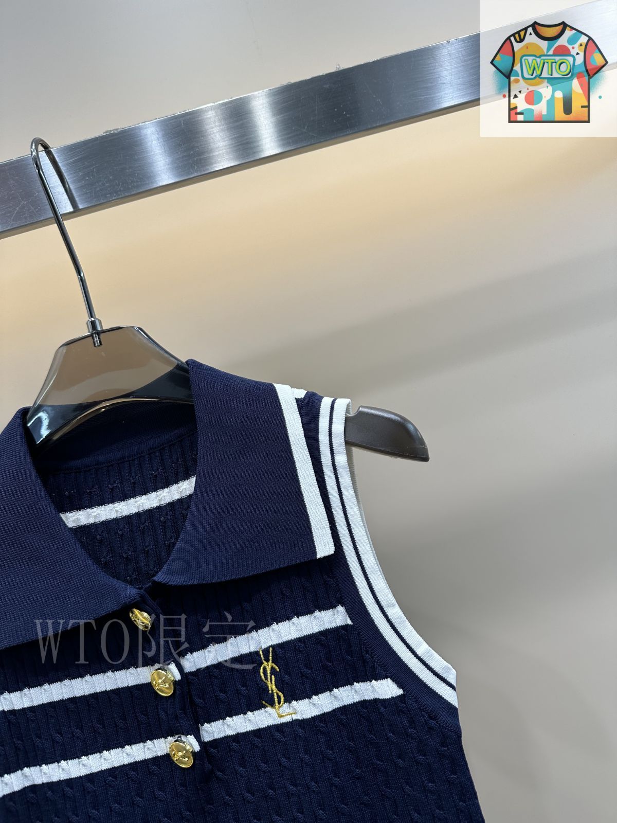 今日特価】YSL (Yves Saint Laurent) 2025 夏季新款 ストライプ