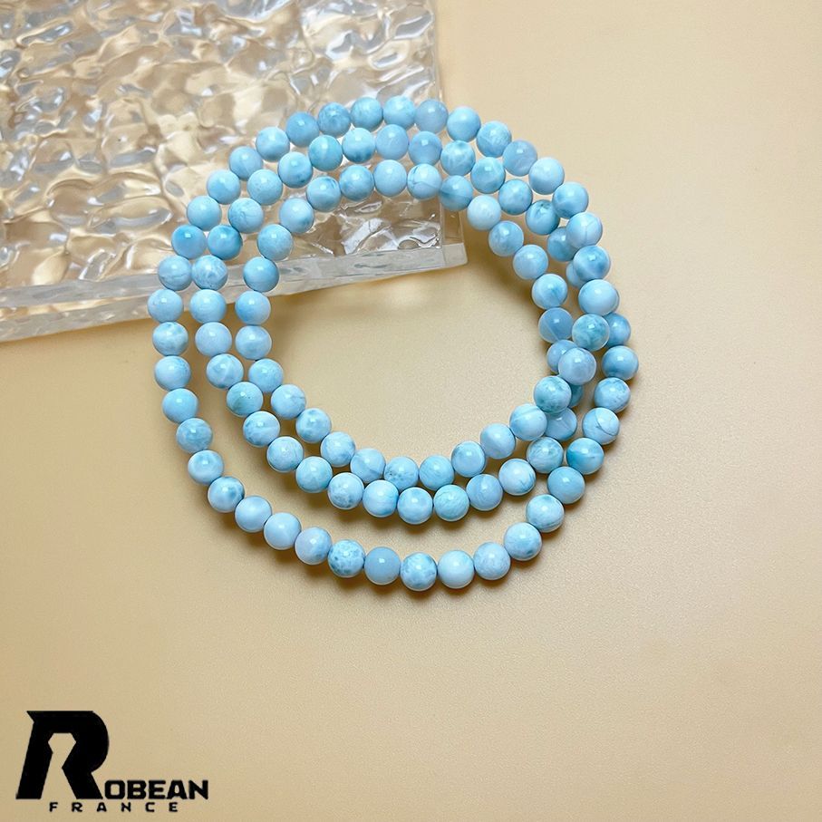 高級 EU製 定価21万円☆ROBEAN・ドミニカ共和国産のラリマー