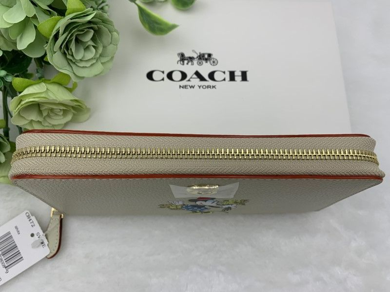 コーチ COACH 財布 長財布 COACH × DISNEYコラボ ミニーマウス 