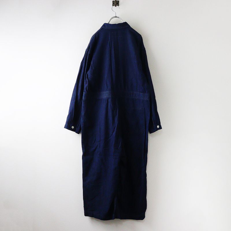 2025SS ビームスボーイ BEAMS BOY デニム ミリタリー オールインワン ｜インディゴ トップス ボトムス 2400014597813