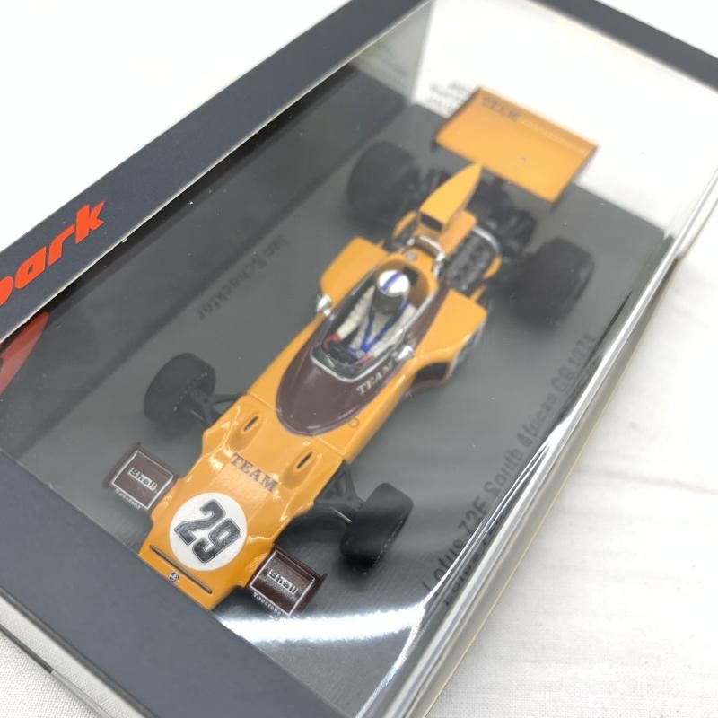 中古】1/43 ｽﾊﾟｰｸﾓﾃﾞﾙ Lotus 72E No.29 South African GP 1974 Ian