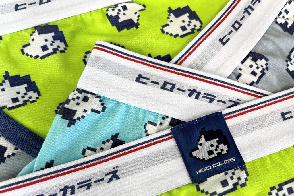 ヒーローカラーズ 【ハチビットモンキーズ】 前開きクラシックブリーフ