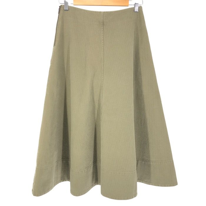 マディソンブルー PANEL FLARE SK COTTON 新品未使用 Madison Blue マディソンブルー PANEL FLARE SK HERRINGBONE パネル