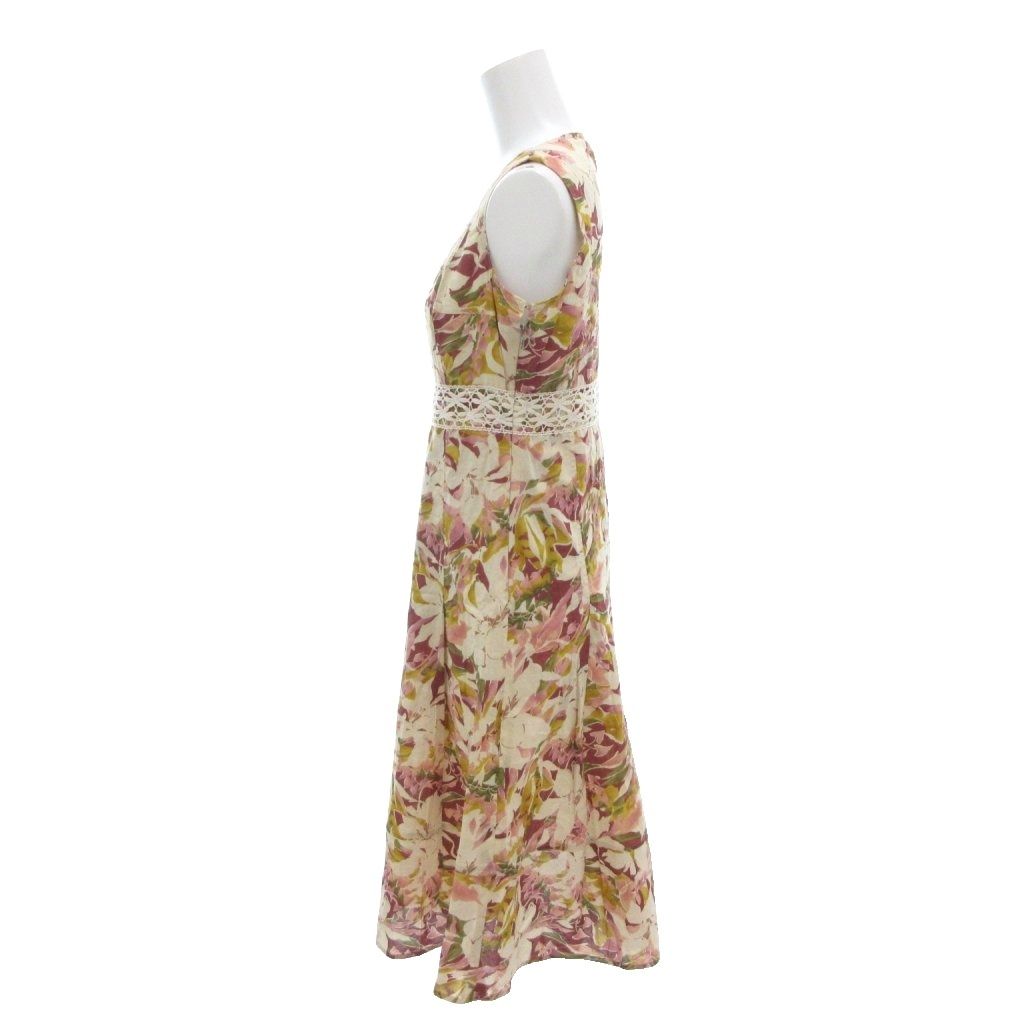 Max Mara マックスマーラ ワンピース シルク 花柄 ドレス ノースリーブ Max Mara マックスマーラ ワンピース シルク 花柄 ドレス