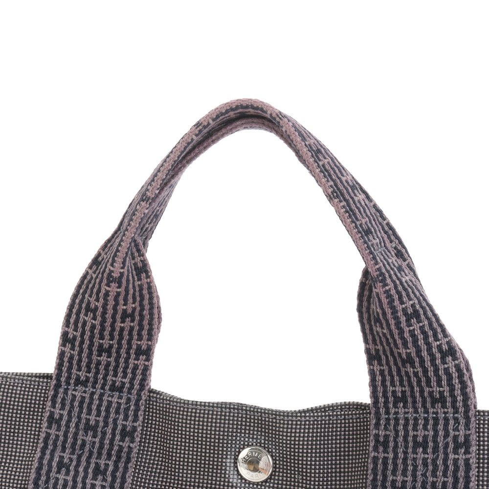 エルメス エールラインMM エルメス HERMES エールライントート MM グレー キャンバス