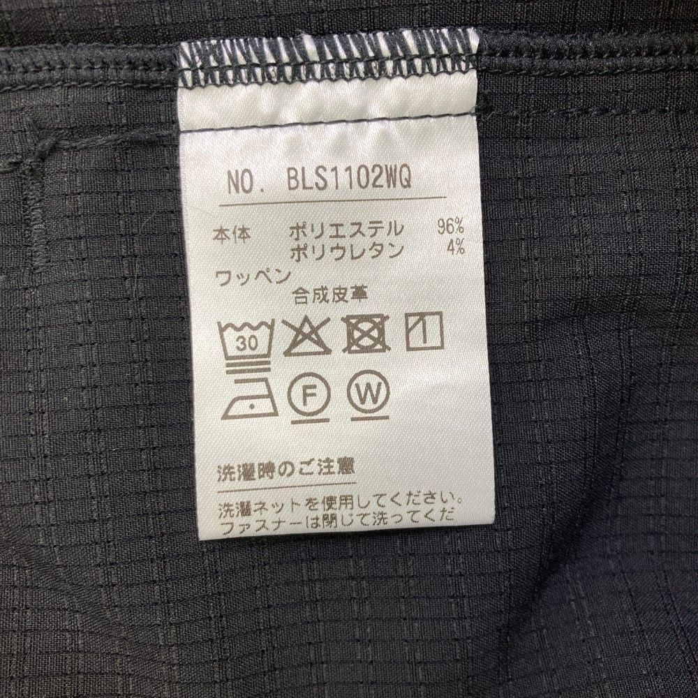 サイズ：M BLACK&WHITE ブラックアンドホワイト ノーカラー
