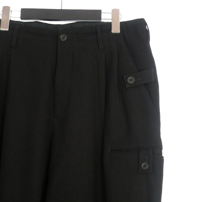 ヨウジヤマモトプールオム YOHJI YAMAMOTO POUR HOMME 21AW 両玉タブ 