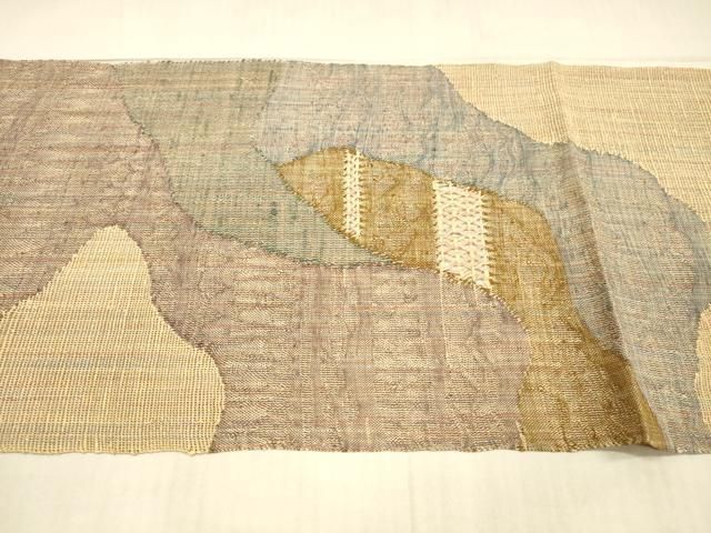 平和屋着物＊夏物　八寸名古屋帯　抽象文様　DAAY8450cm 平和屋着物＊夏物 八寸名古屋帯 抽象文様 DAAY8450cm 平和屋着物＊