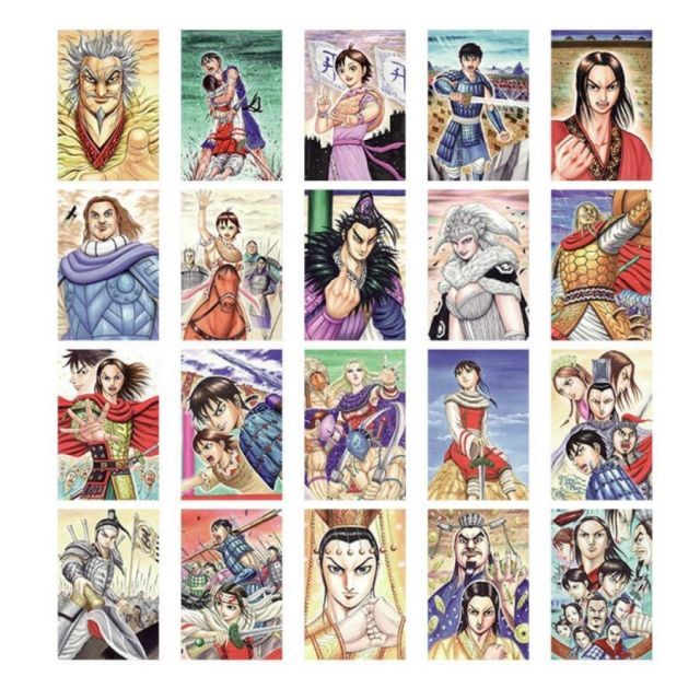 ☆ キングダム展 -信- コミックスカバーイラストポストカードBOX 40枚
