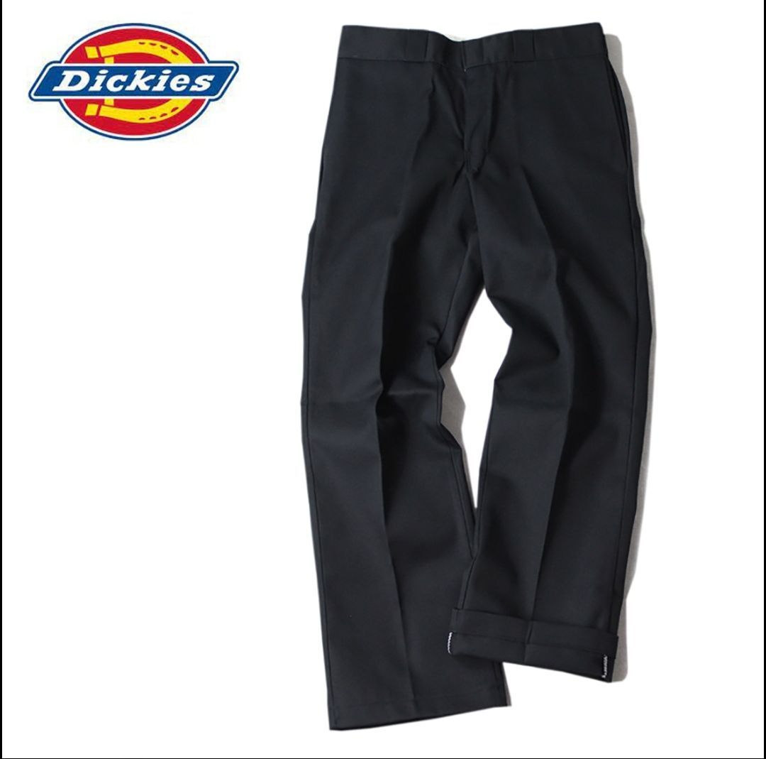 送料込み新品Dickiesディッキーズ874ワークパンツW38L30ブラック