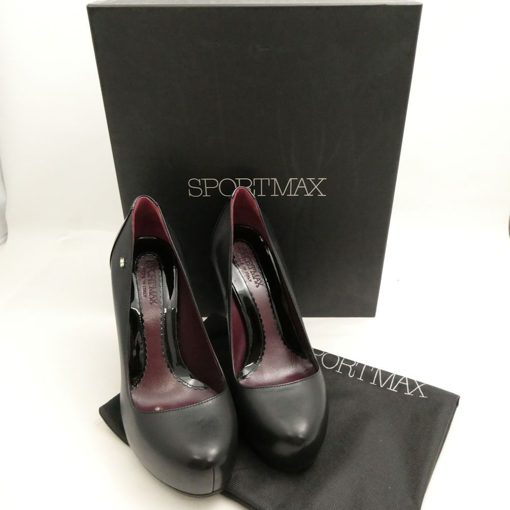 SPORTMAX スポーツマックス マックスマーラ SAPORE ウェッジソールパンプス 36 ハイヒール レディース AY6905