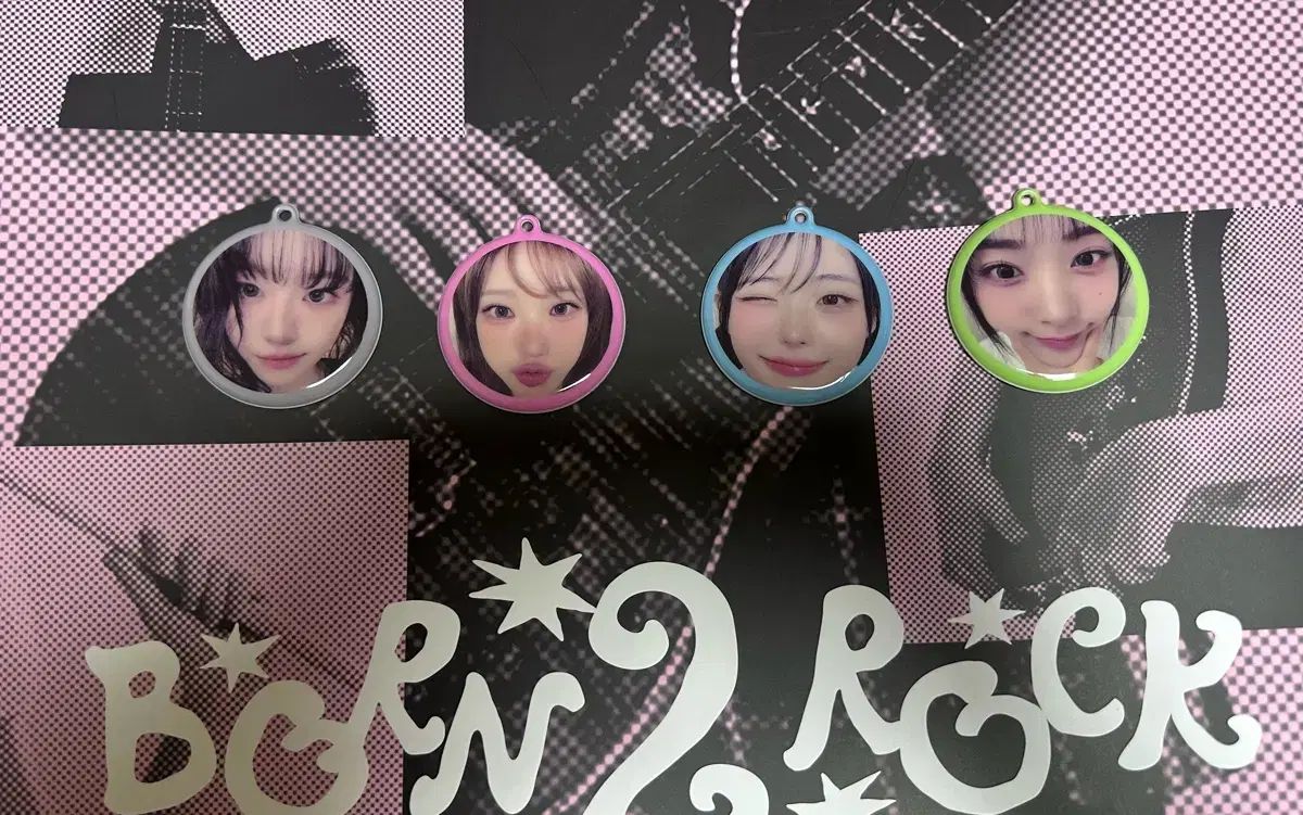 フルセット Qwer 2周年 ポップアップ キーホルダー