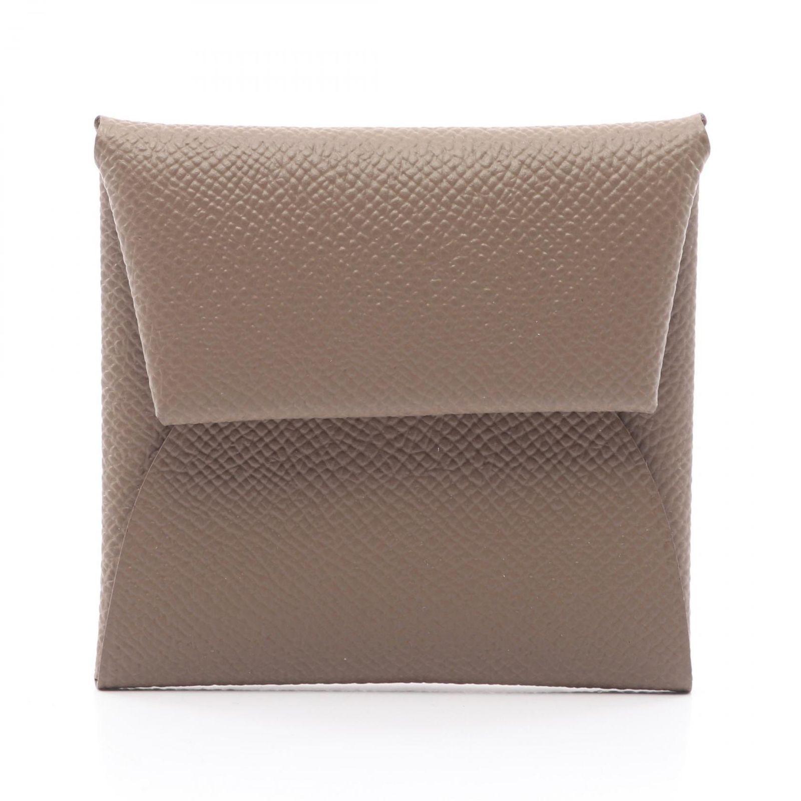 エルメス HERMES コインケース バスティア エトゥープ レザー
