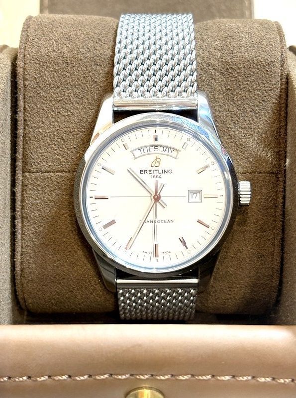 展示品級 BREITLING CHRONO TRANSOCEAN A451G51OCA ブライトリング