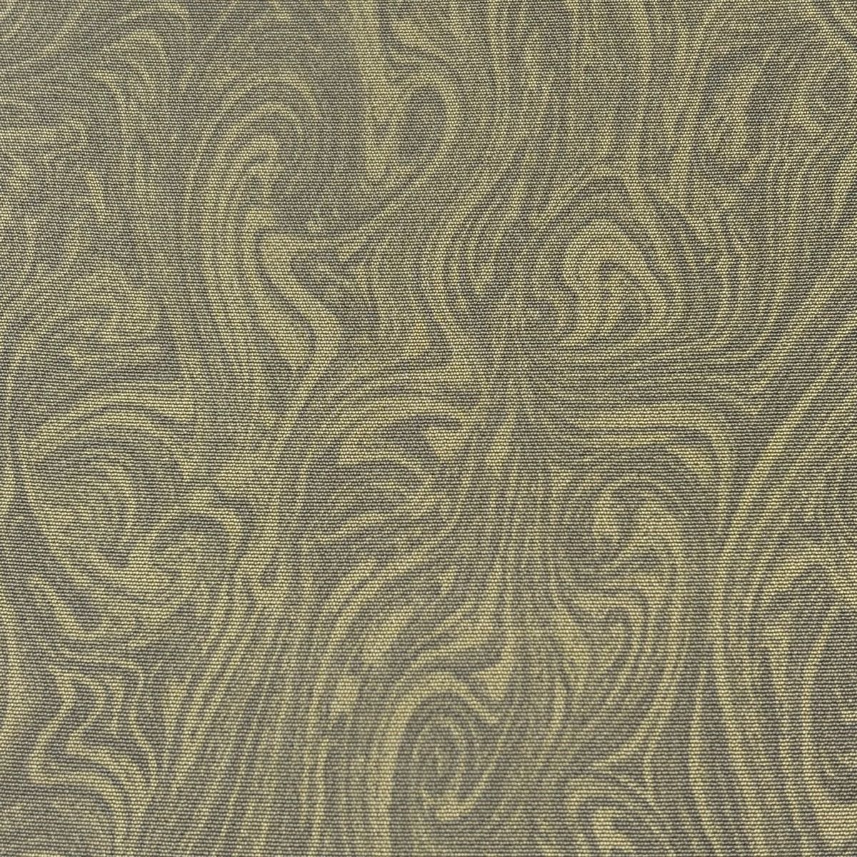 反物 名品 小紋 京墨流し染 証紙 伝統工芸友禅 落款 墨流し柄 江戸小紋柄 茶緑色 正絹