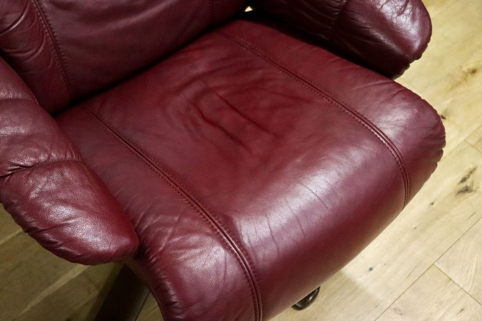 フットスツール 本革