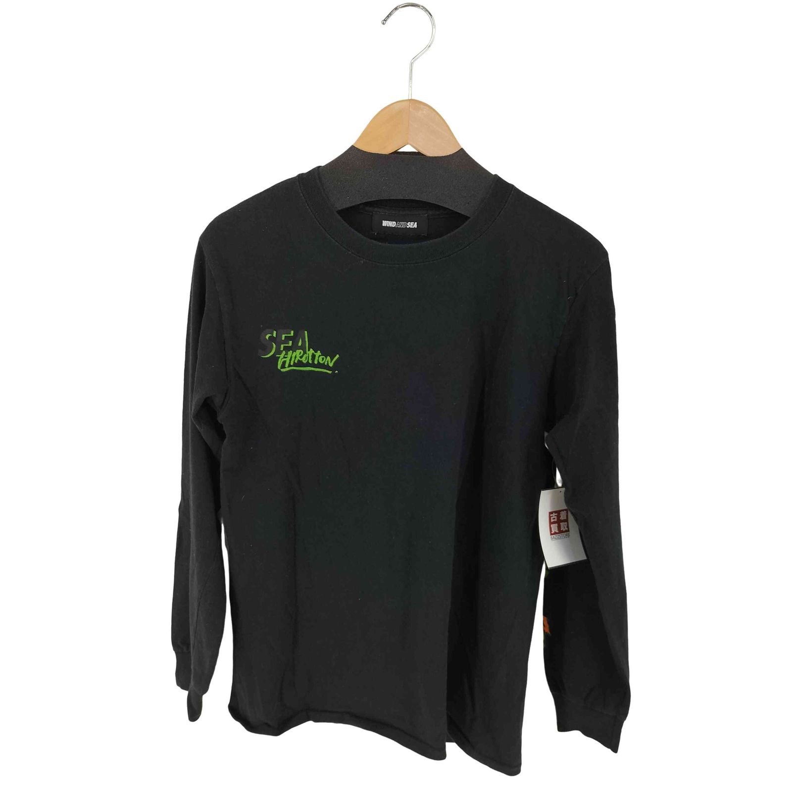 ウィンダンシー WIND AND SEA 袖スカルプリント 両面プリント L/S TEE メンズ JPN：S 