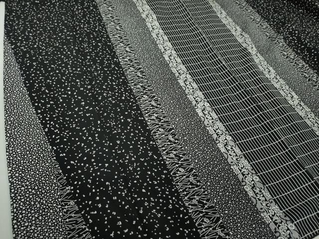 平和屋着物○山下晴三 京友禅競技大会受賞 訪問着 花間