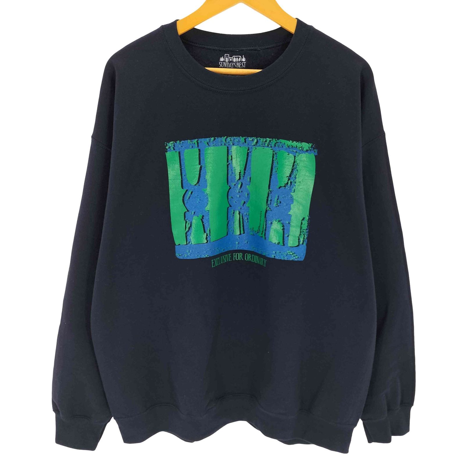 サンデイズベスト SUNDAYS BEST RAILING CREW NECK SWEAT メンズ