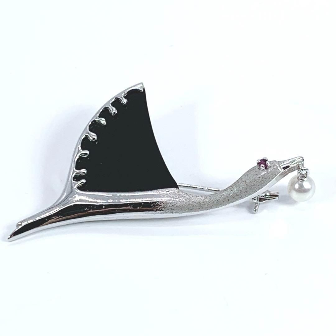 送料無料 いつまで 2way TASAKI タサキ ブローチ ネックレス 本真珠 パール 白鳥 アクセサリー