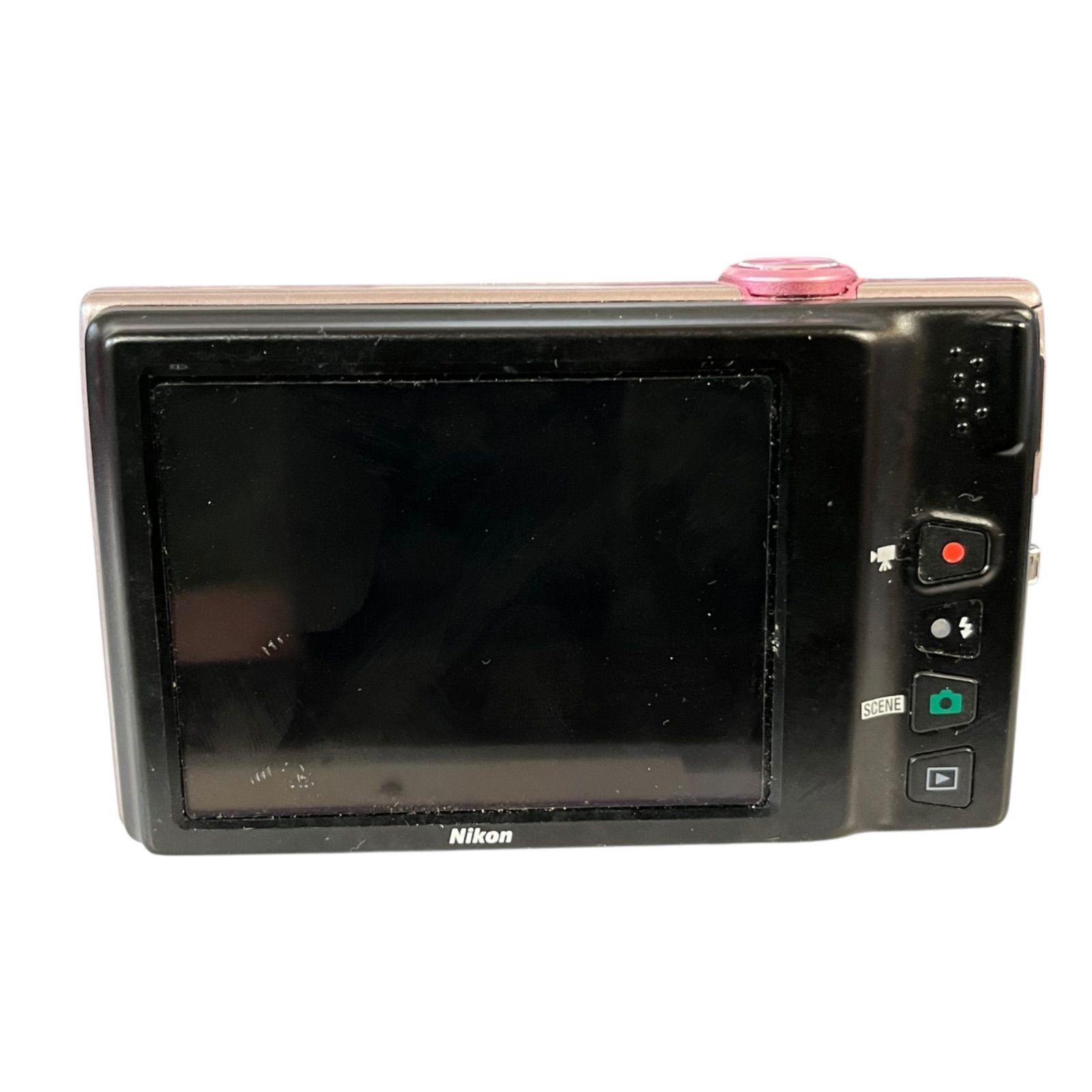 管30571】Nikon ニコン COOLPIX S6100 ピンク 5.0-35.0mmF3.7