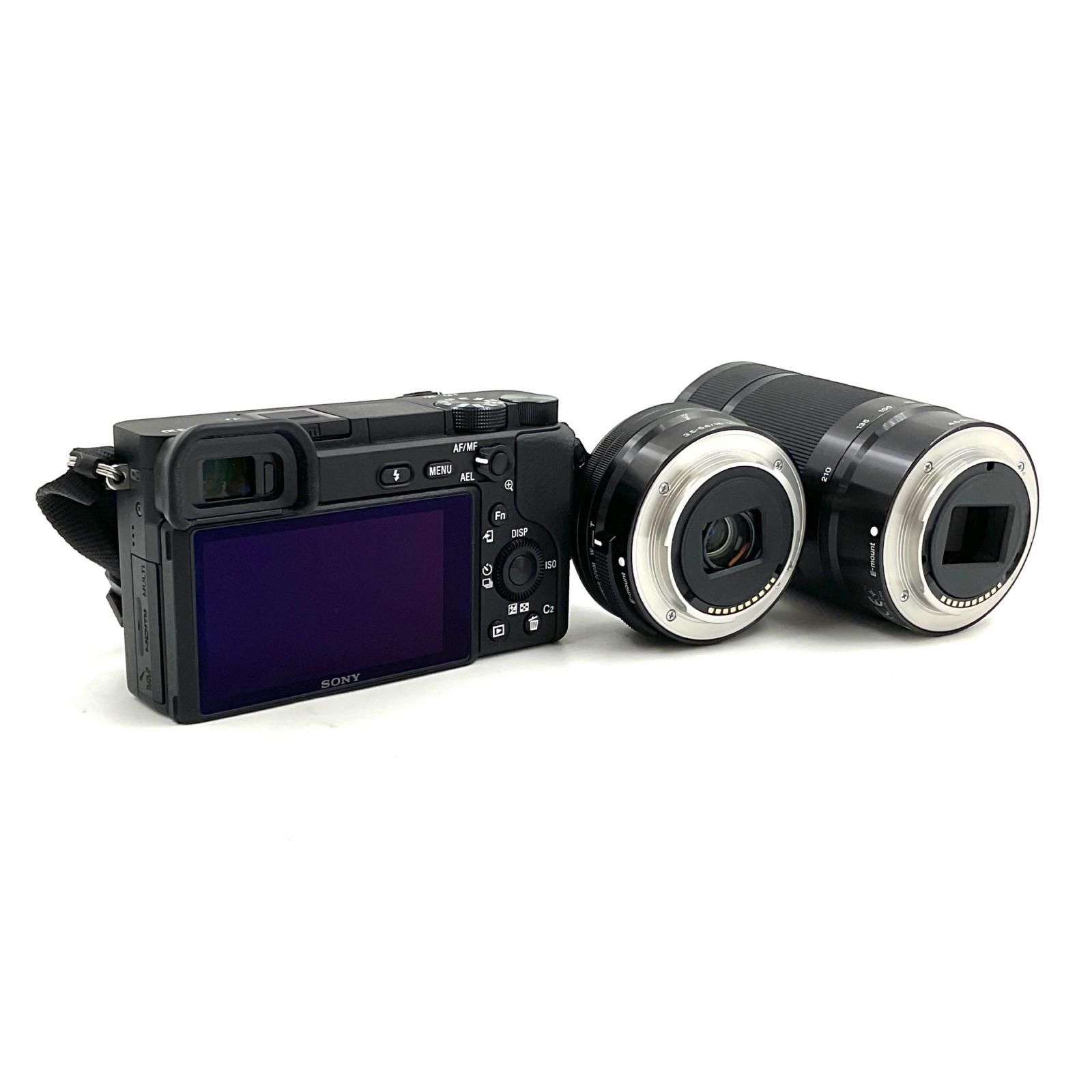 Sony α6400 ILCE-6400Y ダブルズームレンズキット [ブラック] 超