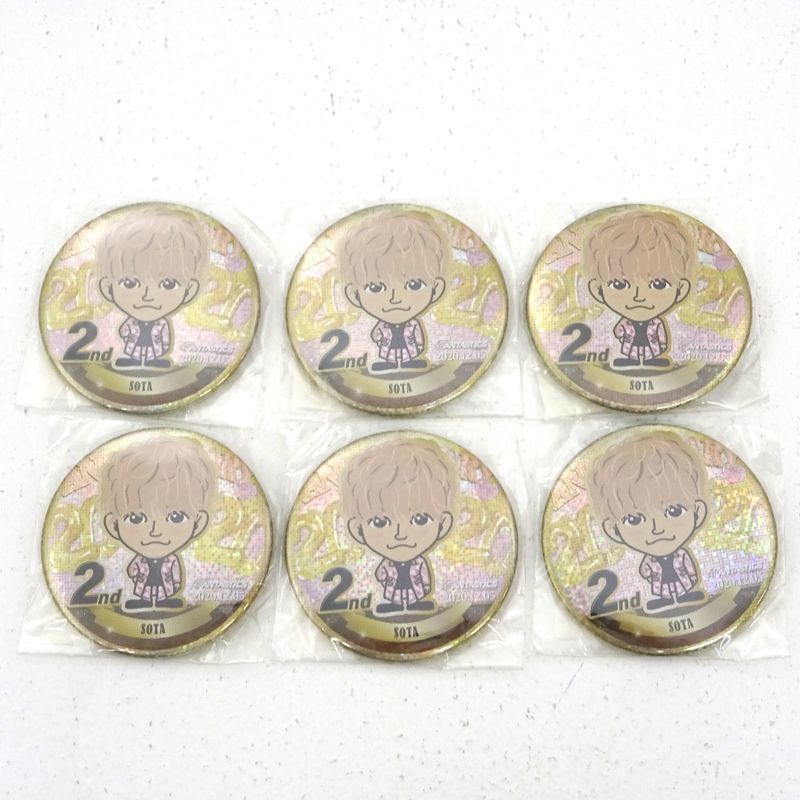 中島颯太　缶バッジ　非売品 三重店】FANTASTICS 中島颯太 缶バッジ まとめ売り 計23点（LDH