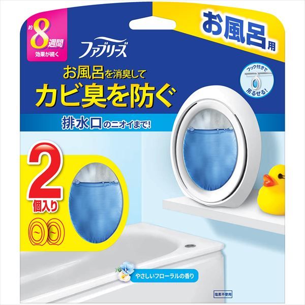 まとめ買い-12点セット ファブリーズお風呂用フローラルの香り２個パック Ｐ＆Ｇ 芳香剤 部屋用