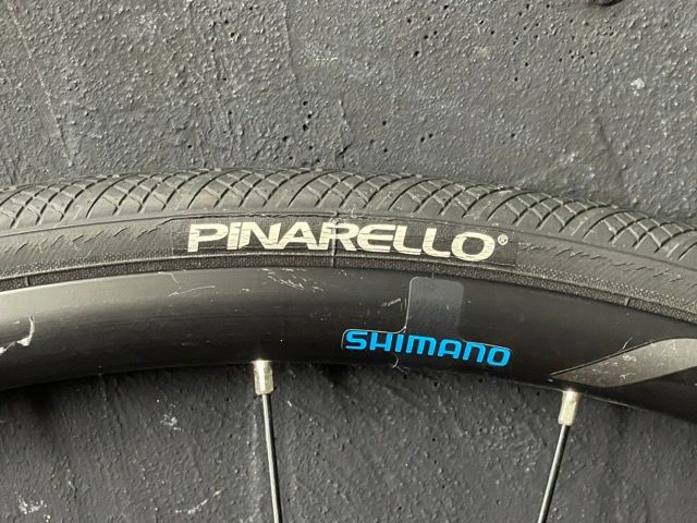 クリンチャーディスクホイル 2本組 【中古】SHIMANO シマノ WH