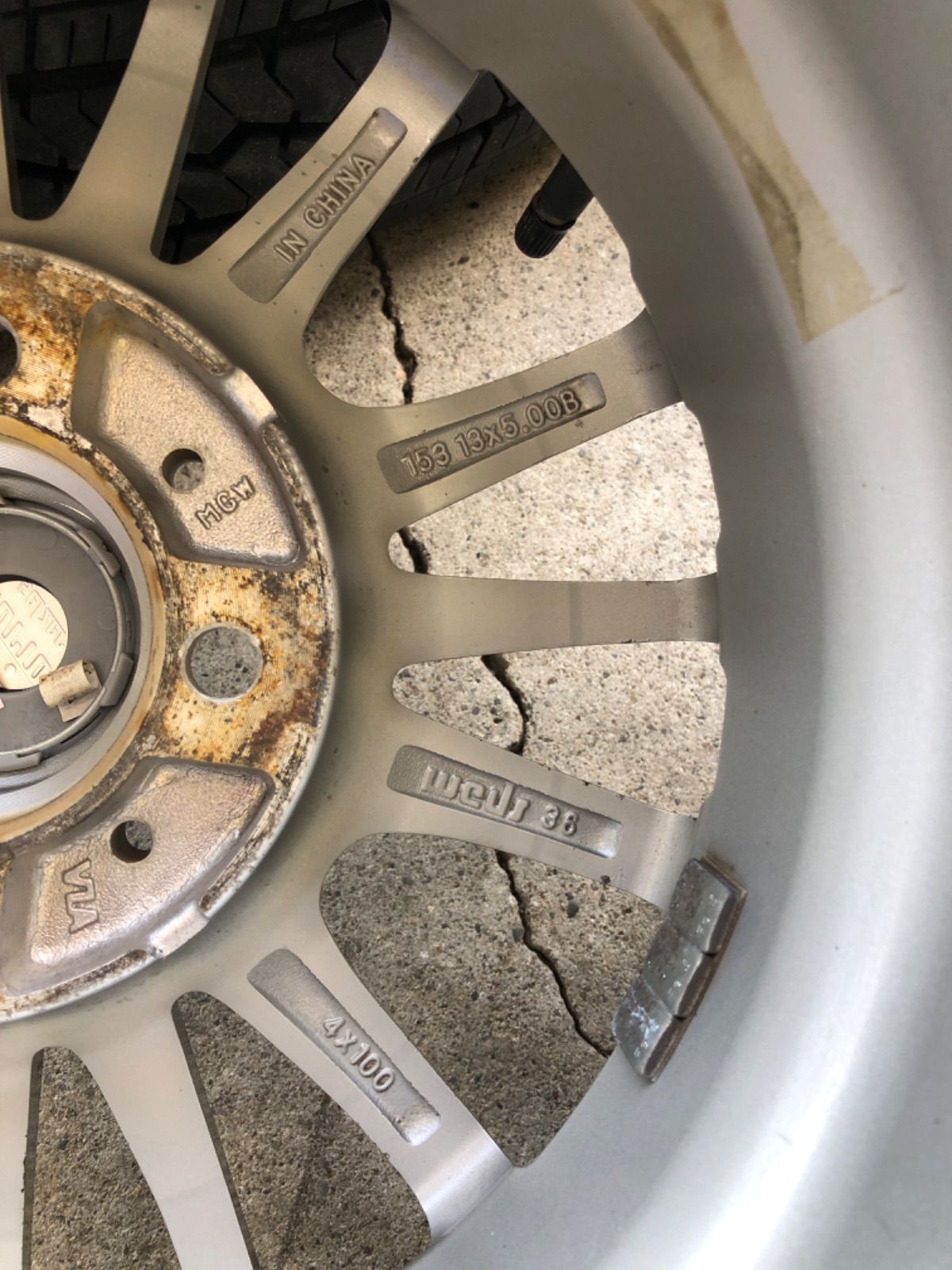 プロボックス サクシード 165R13 6PR サマータイヤ ホイール付き