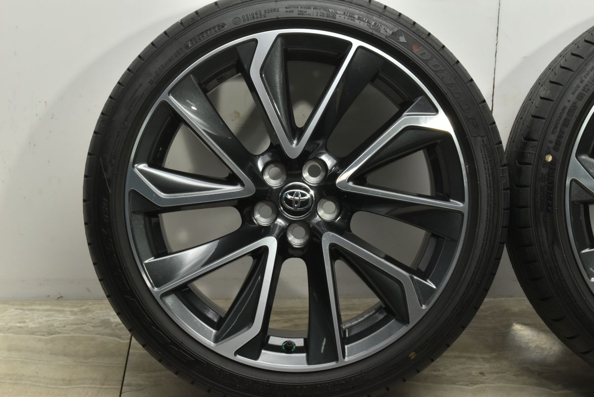 バリ溝 美品】トヨタ カローラスポーツ 純正 18in 8J +40 PCD100