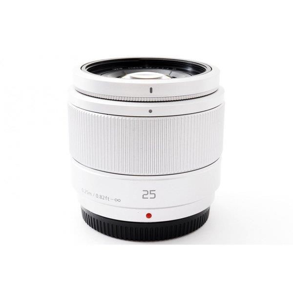 パナソニック Panasonic H-H025 G f/1.7 小売 25mm ASPH シルバー 美品