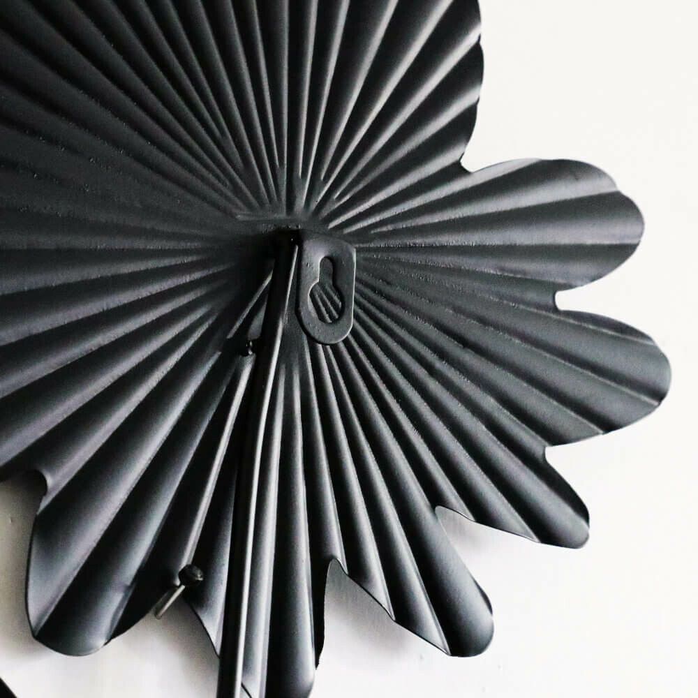 ウォールアート 壁掛け 壁飾り 花 フラワー 3個 アイアン ウォールデコ インテリア 飾り ディスプレイ 雑貨 おしゃれ かわいい NEXPOTALLINN_EU