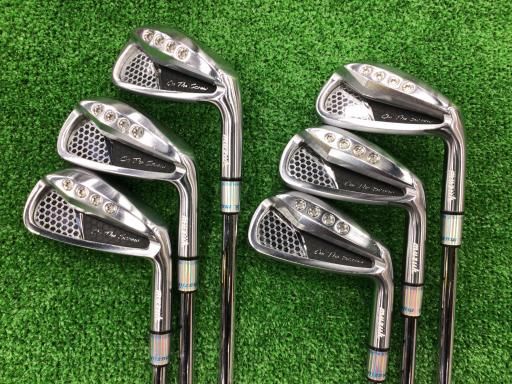 【良品】不動の名器 ミズノ MP-4 マッスル メンズアイアンセット 7本 S 良品】不動の名器 ミズノ MP-4 マッスル メンズアイアンセット 7本 S