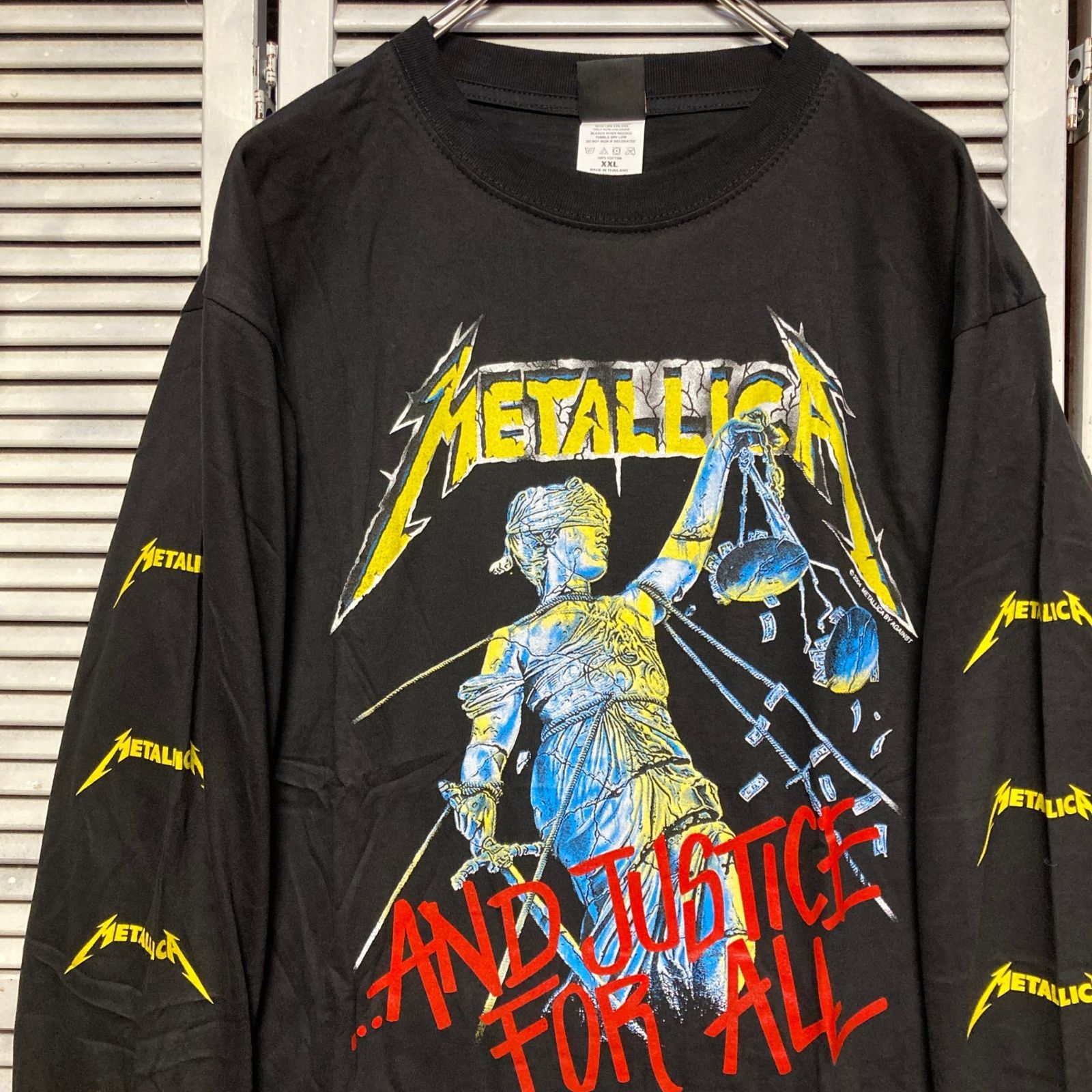 ⭐︎ メタリカ METALLICA 黒 長袖 Tシャツ ロンT バンド ロング 