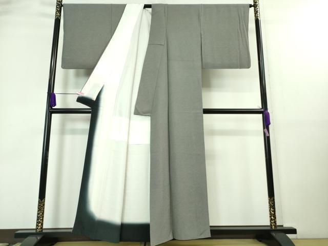 平和屋着物□極上 無形文化財 人間国宝 五嶋敏太郎 江戸小紋 鱗文 青