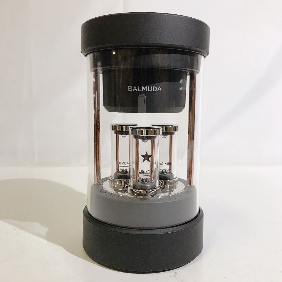 極美品】BALMUDA バルミューダ ザ スピーカーM01A-BK 真空管