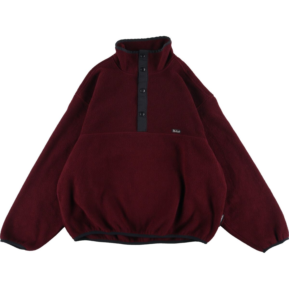 古着 ウールリッチ WOOLRICH POLARTEC ポーラテック ハーフスナップ 